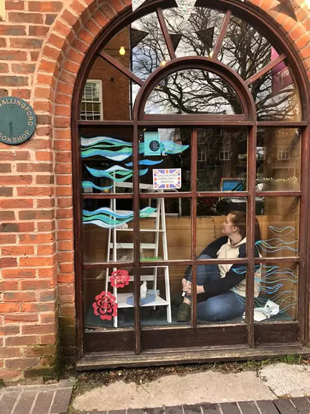 Wallingford Bookshop Window