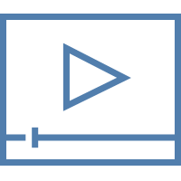 Icon for video and audio